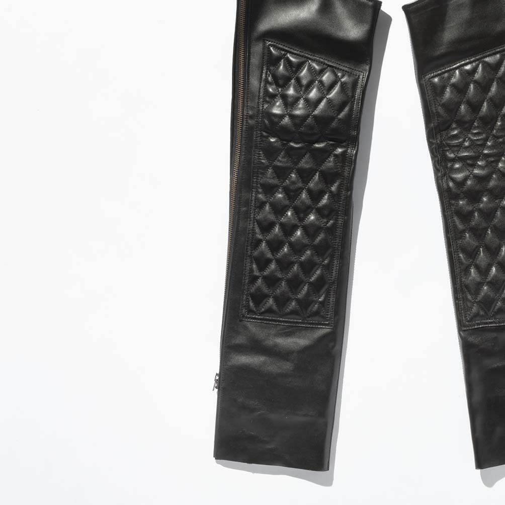 Amazon | [カドヤ] K'S LEATHER バイク用レザーパンツ CHAPS-EVO 2 23